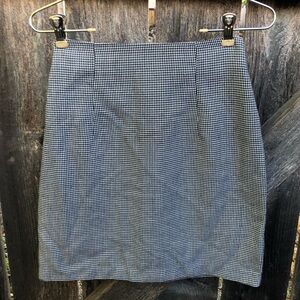 90’s vintage Houndstooth mini skirt
